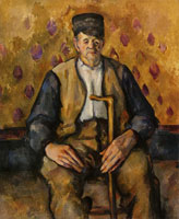 Paul Cézanne Seated peasant