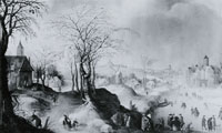 Claes Jacobsz. van der Heck A winter landscape