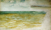 Eugène Delacroix Seascape