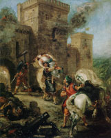 Eugène Delacroix The Abduction of Rebecca