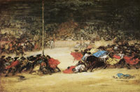 Attributed to Francisco Goya The Bullfight