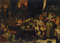 Frans Francken the Younger Witches' Kitchen