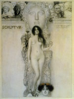 Gustav Klimt Allegory of Sculpture