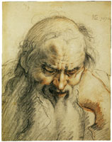 Hendrick Goltzius Head of an Old Man