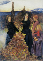 John Everett Millais Autumn Leaves