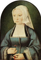 Joos van Cleve Margaretha Boghe, wife of Joris W. Vezeler