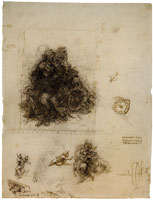 Leonardo da Vinci Sketches for the Virgin and Child with Saint Anne and the Infant Saint John the Baptist