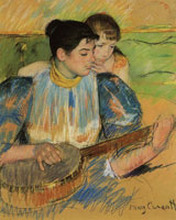 Mary Cassatt The Banjo Lesson