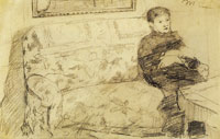 Mary Cassatt Drawing for 