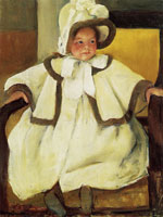 Mary Cassatt Ellen Mary Cassatt in a White Coat