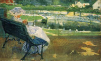 Mary Cassatt Lydia Seated on a Terrace Crocheting