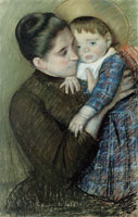 Mary Cassatt Woman with Her Child