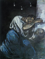 Paul Cézanne - Sorrow, or Mary Magdalen