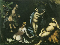 Paul Cézanne The temptation of Saint Anthony