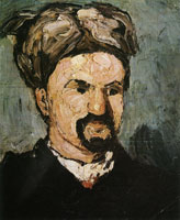 Paul Cézanne Portrait of uncle Dominique in a turban