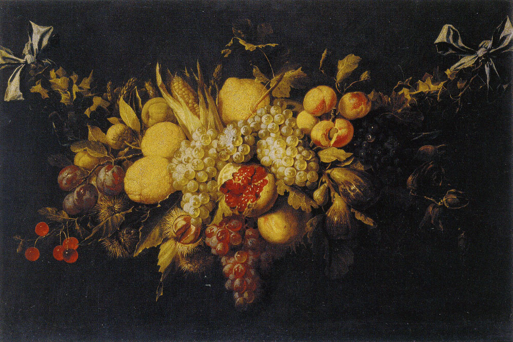 Adriaen van Utrecht - Garland of Fruit and Vegetables