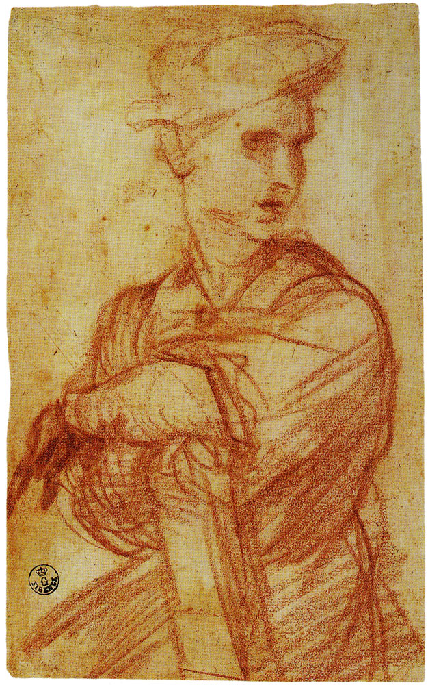 Andrea del Sarto - Drawing for a Portrait