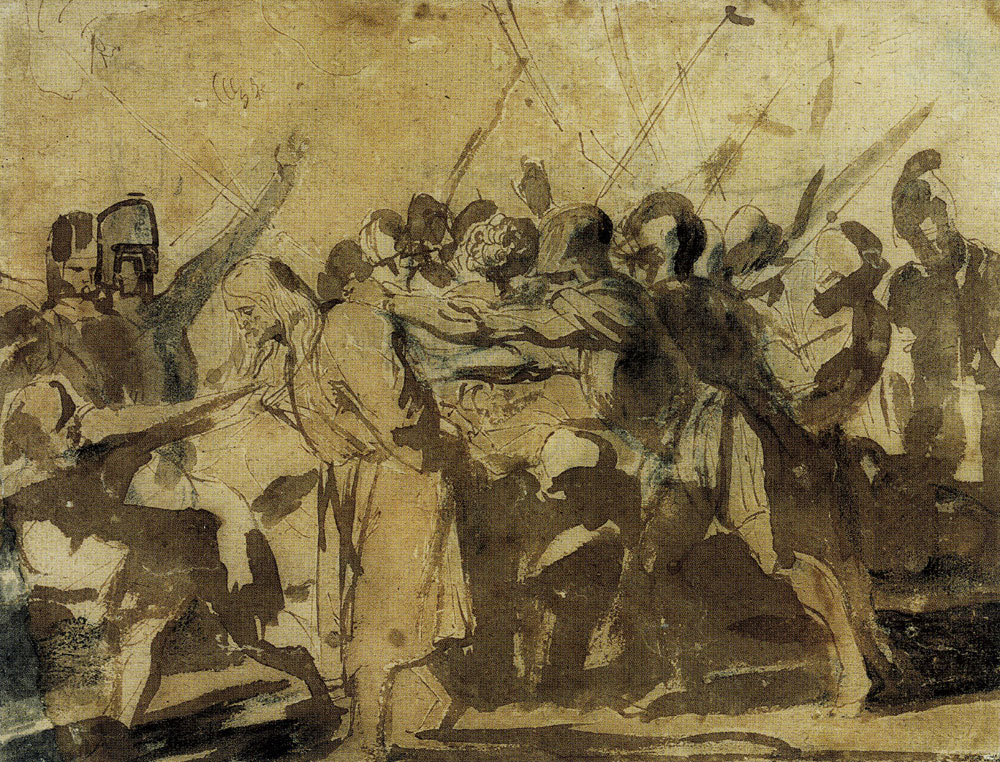Anthony van Dyck - The Betrayal of Christ