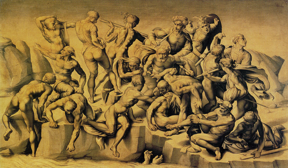 Bastiano da Sangallo after Michelangelo - The Bathers