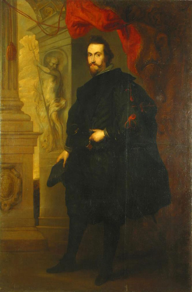 Cornelis de Neve - Portrait of a Spanish Man Wearing the Order of Calatrava