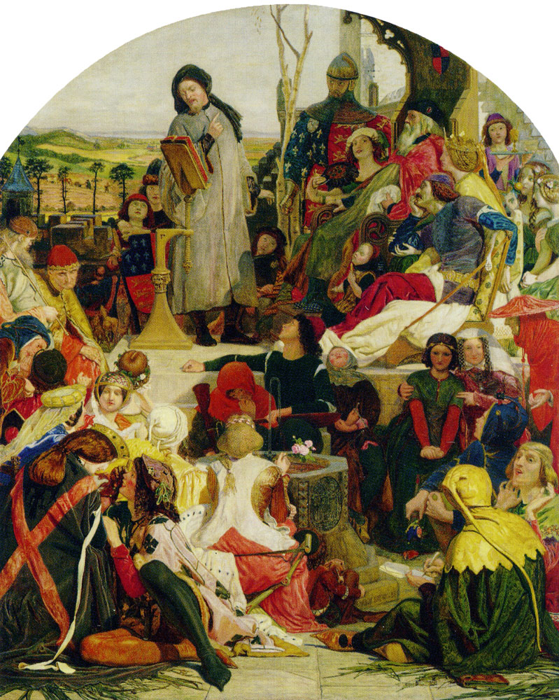 Ford Madox Brown - Chaucer at the Court of Edward III