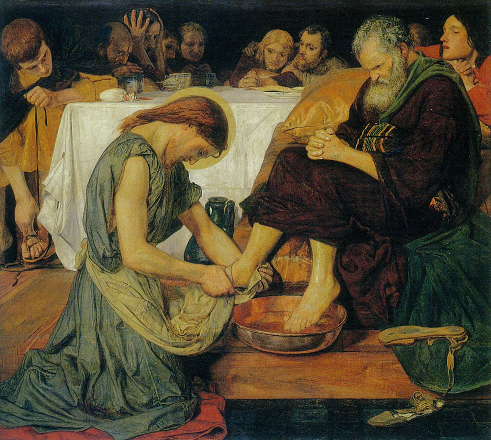 Ford Madox Brown - Jesus Washing Peter's Feet