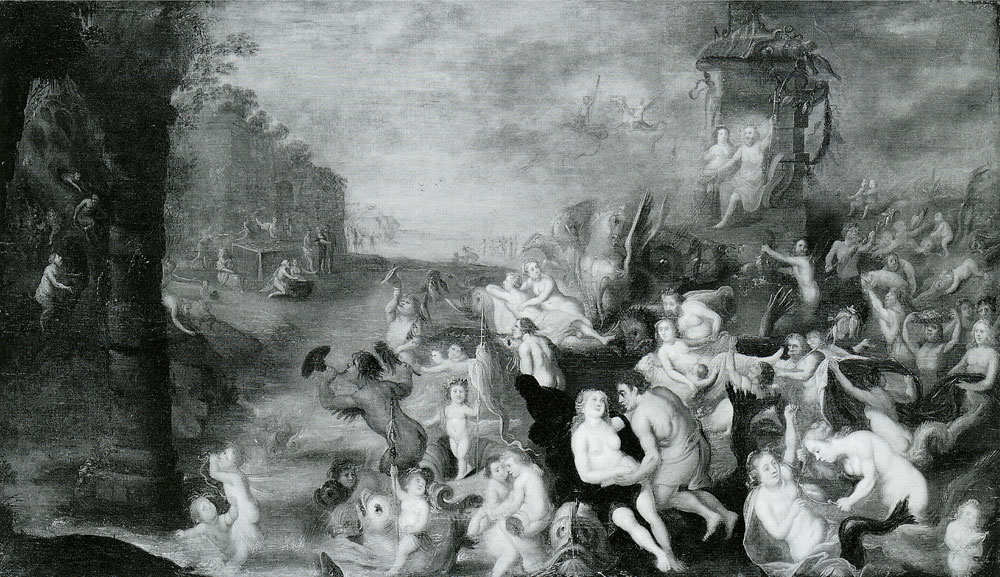 Circle of Frans Francken the Younger - The Triumph of Amphitrite