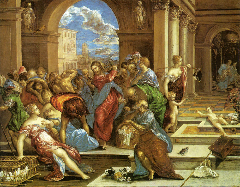 El Greco - Christ Cleansing the Temple