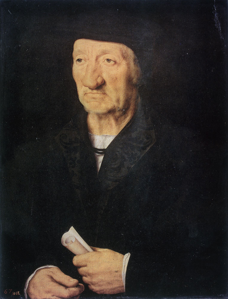 Hans Holbein the Younger - Portrait of an Old Man