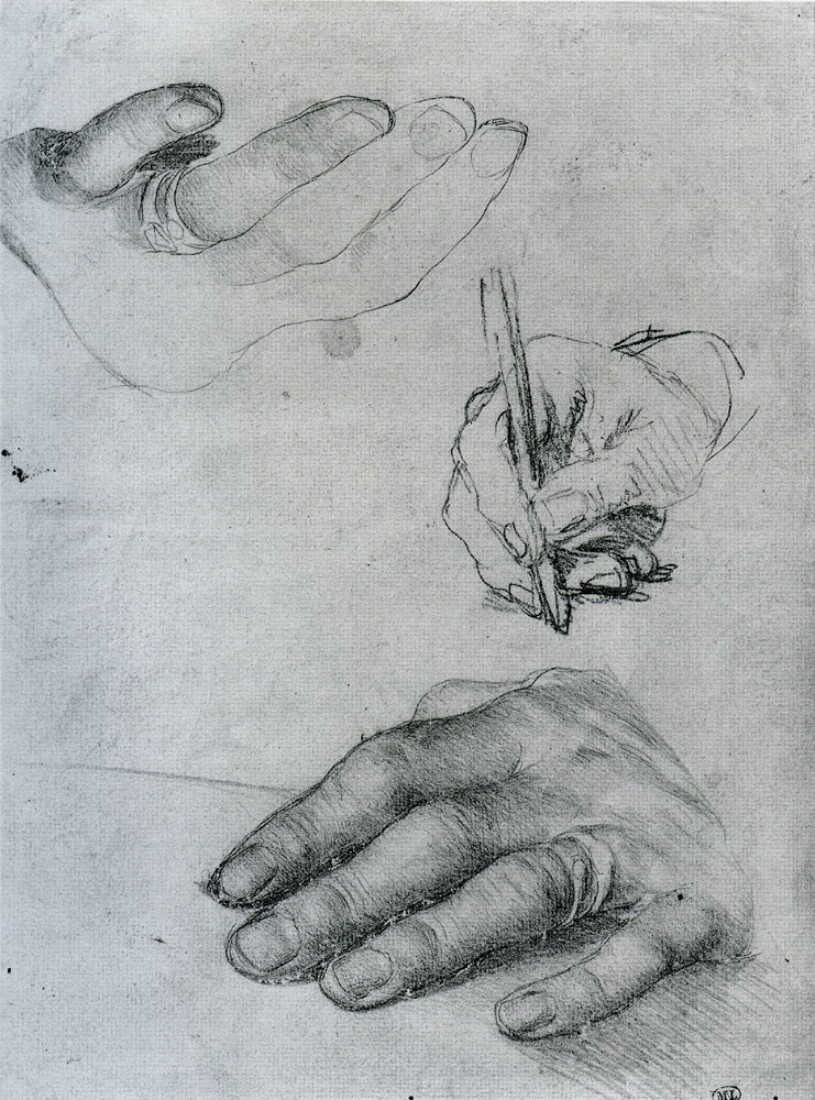 Hans Holbein the Younger - Study of Hands