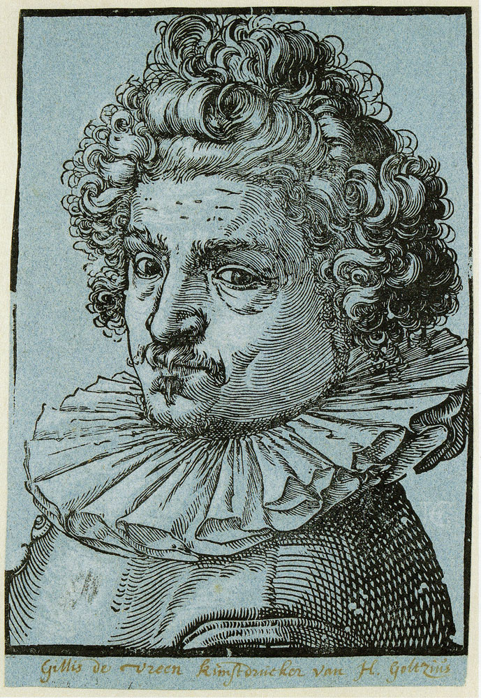 Hendrick Goltzius - Portrait of Gillis van Breen