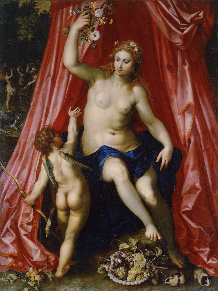 Hendrik van Balen and Jan Brueghel the Elder - Venus and Cupid