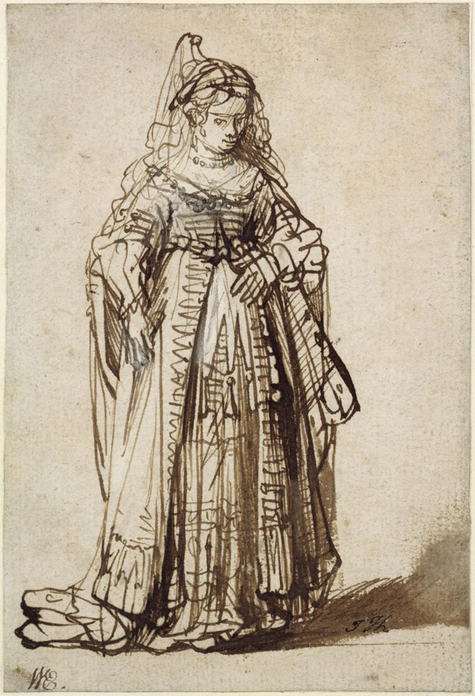 Attributed to Jan Victors - Young Woman in Rich Oriental Costume and Head-Dress