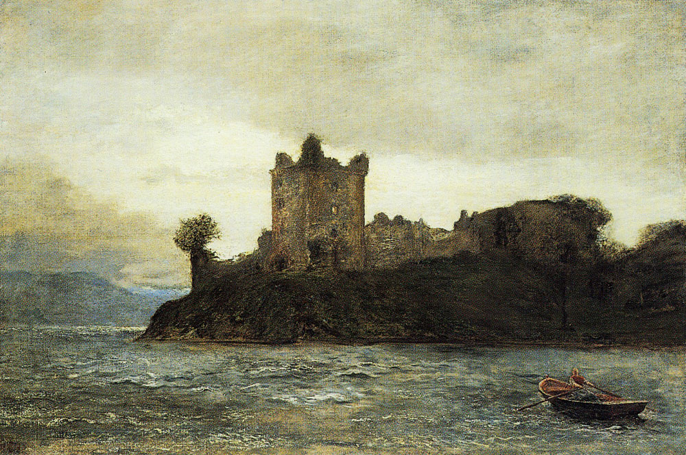 John Everett Millais - Urquhart Castle, Loch Ness