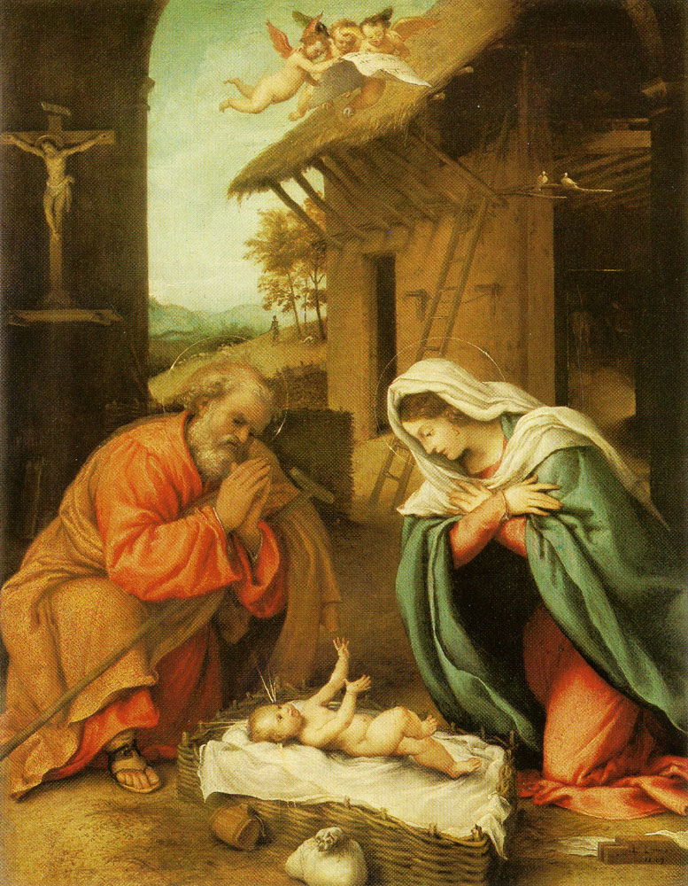 Lorenzo Lotto - The Nativity