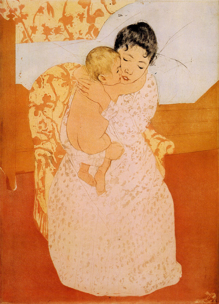 Mary Cassatt - Maternal Caress