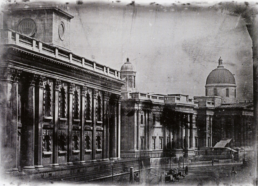Michel de St Croix - View of the National Gallery, London