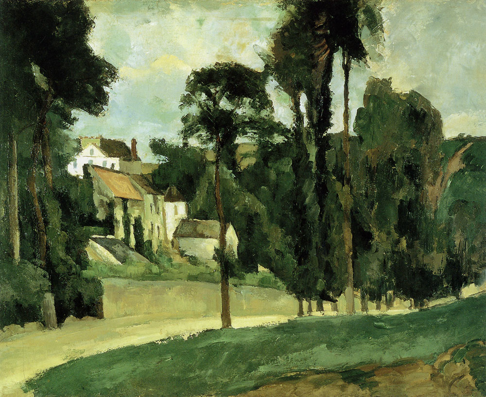 Paul Cézanne - Road at Pontoise