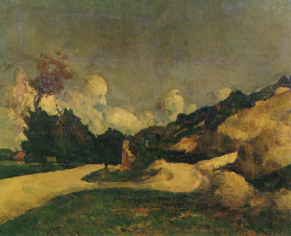 Paul Cézanne - The road