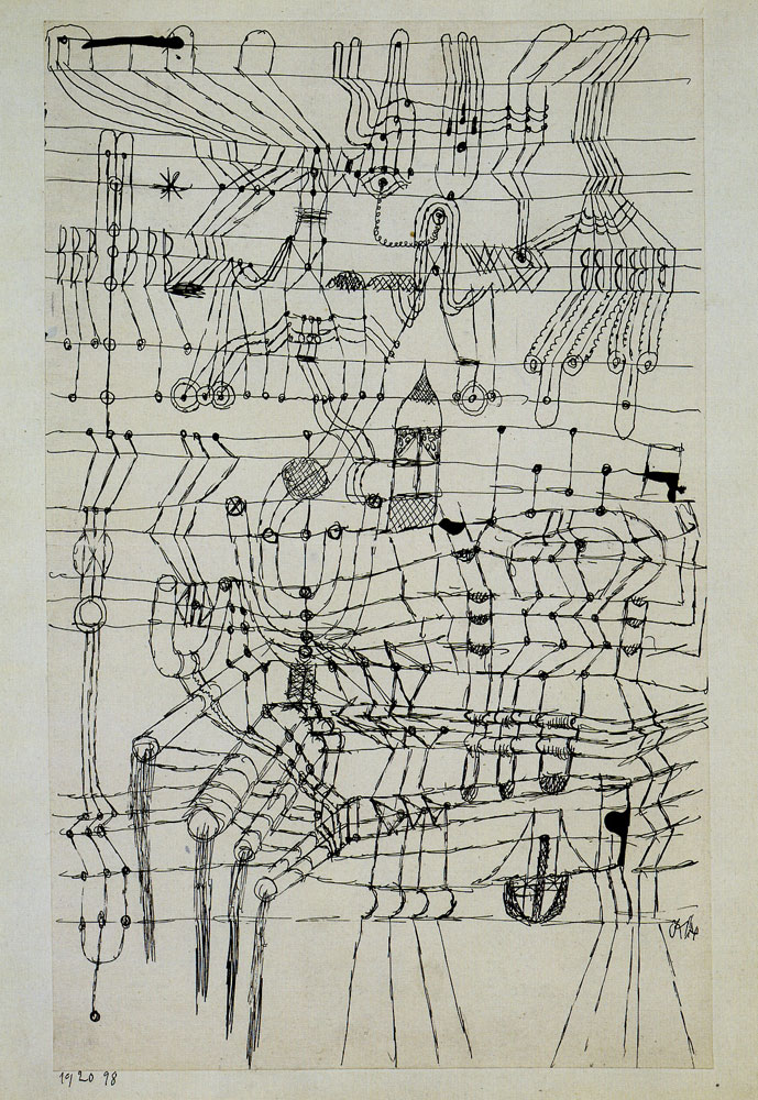 Paul Klee - Drawing Knotted in the Manner of a Net