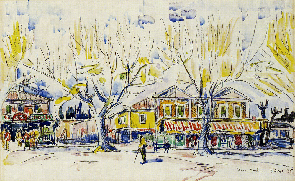 Paul Signac - Van Gogh's House, Arles