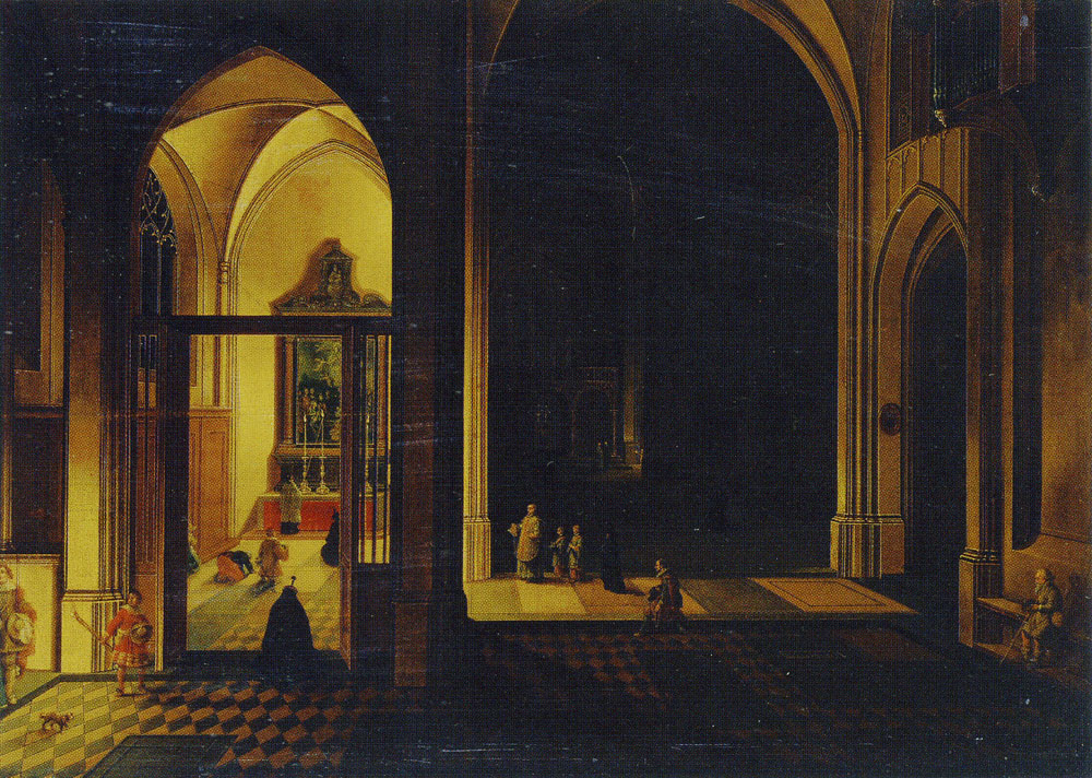 Peeter Neeffs the Elder - Interior of a Gothic Church
