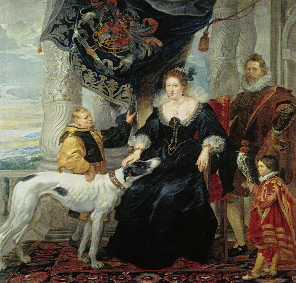 Peter Paul Rubens - Aletheia Talbot, Countess of Arundel and her Retinue
