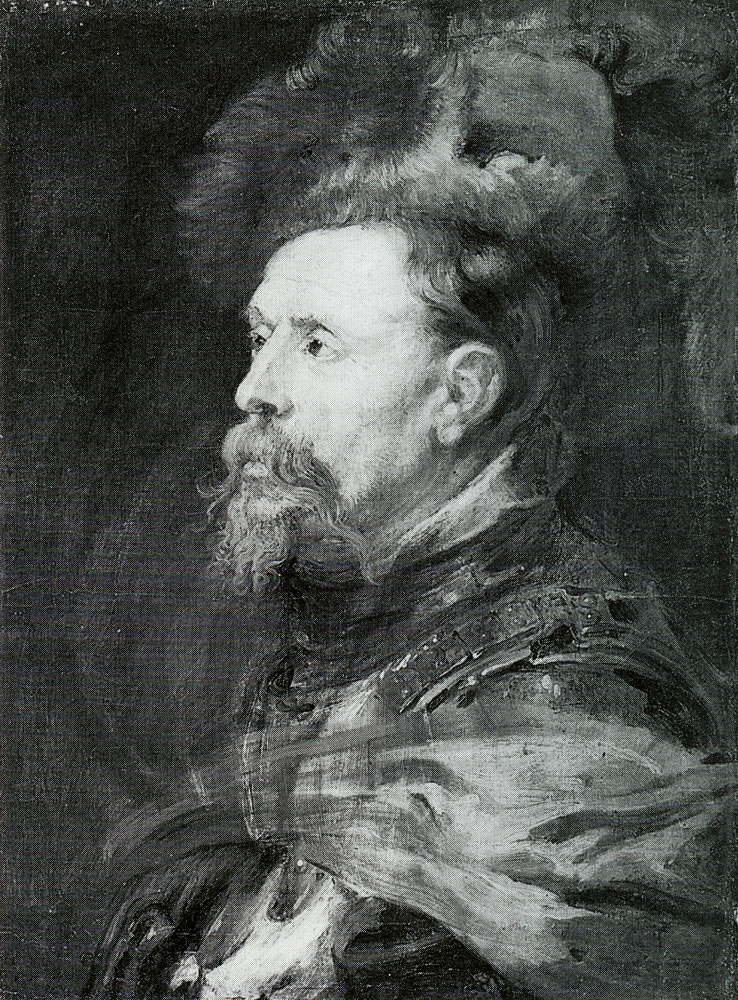 Copy after Peter Paul Rubens - Head of a Warrior