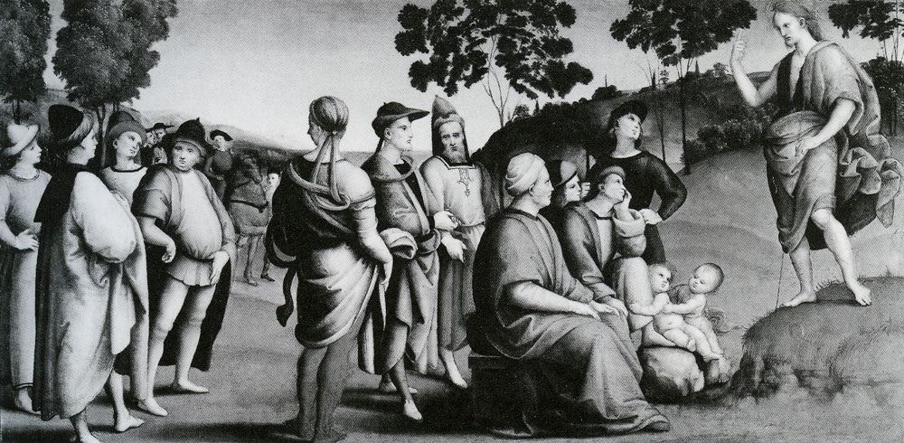Raphael - Sermon of St John the Baptist