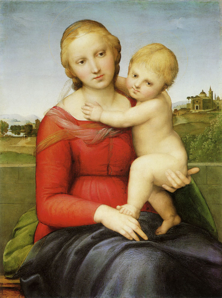 Raphael - The small Cowper Madonna