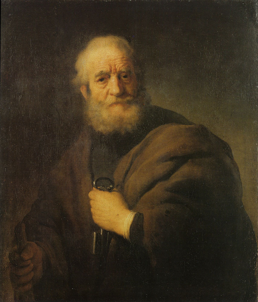 Rembrandt - The Apostle Peter Standing