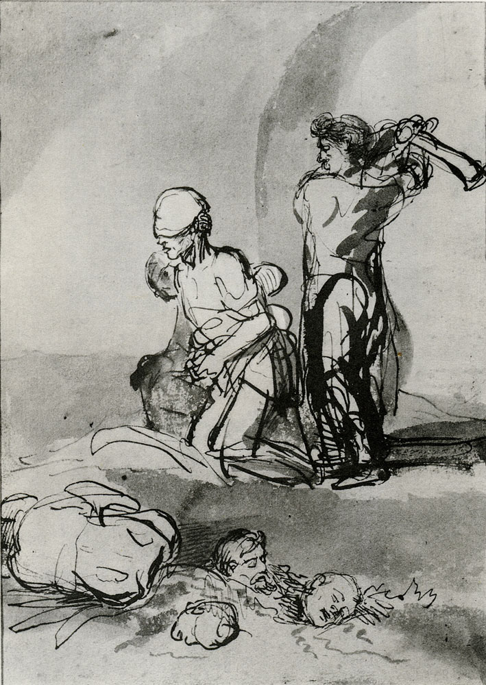 Rembrandt - Beheading of Prisoners