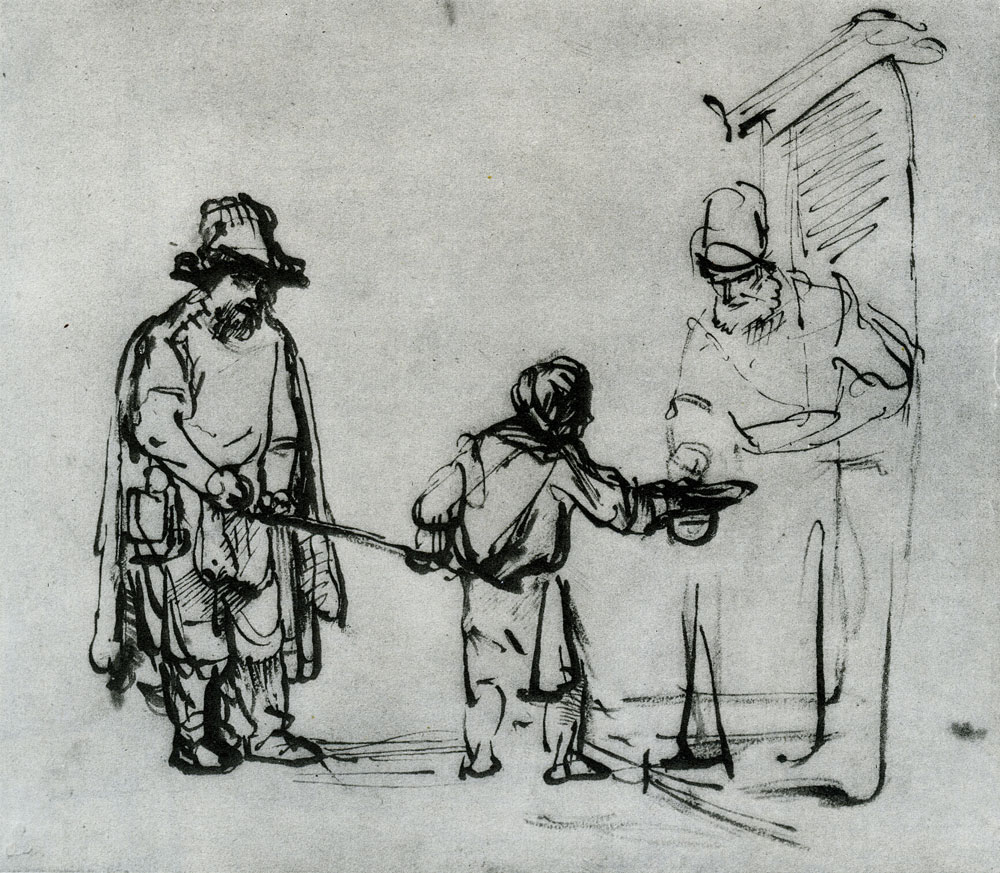 Rembrandt - A Blind Beggar