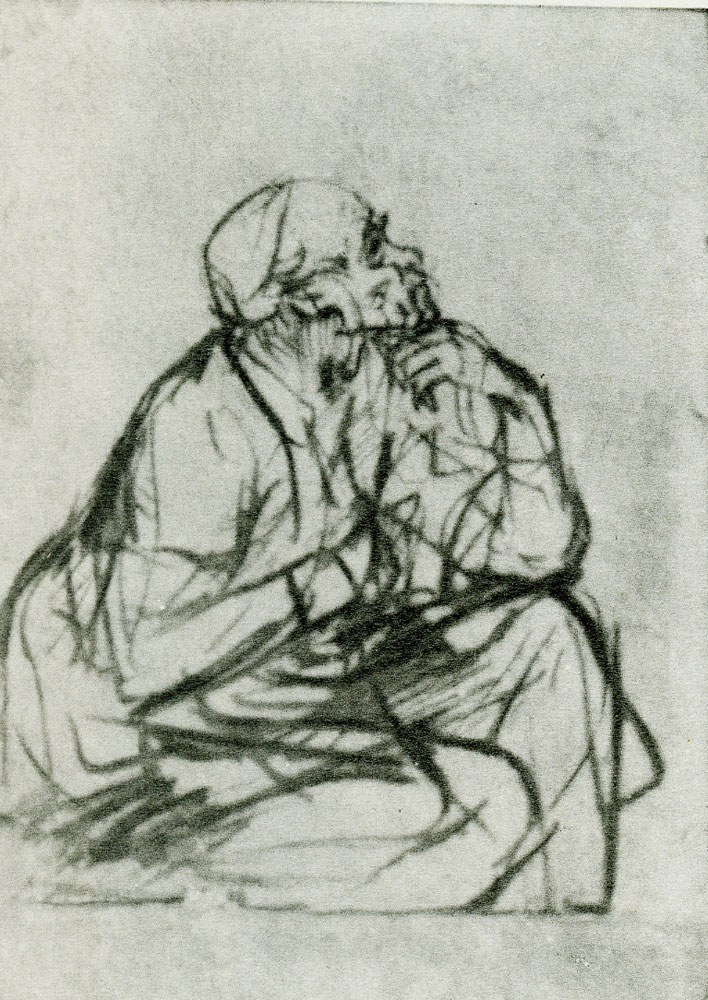 Rembrandt - Man Seated